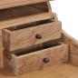 Preview: Schreibtisch 90x50x100 cm Massivholz Teak