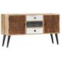 Preview: Sideboard 118x30x62 cm Massivholz Mango