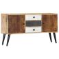 Preview: Sideboard 118x30x62 cm Massivholz Mango