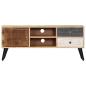 Preview: TV-Schrank 115×30×47 cm Mango-Massivholz