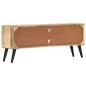 Preview: TV-Schrank 115×30×47 cm Mango-Massivholz