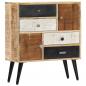 Preview: ARDEBO.de - Sideboard 70x30x78 cm Mango-Massivholz