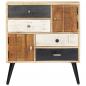 Preview: Sideboard 70x30x78 cm Mango-Massivholz
