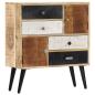 Preview: Sideboard 70x30x78 cm Mango-Massivholz