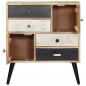 Preview: Sideboard 70x30x78 cm Mango-Massivholz