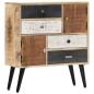 Preview: Sideboard 70x30x78 cm Mango-Massivholz