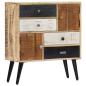 Preview: Sideboard 70x30x78 cm Mango-Massivholz