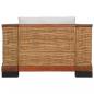 Preview: Sessel mit Kissen Braun Natur Rattan