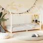 Preview: ARDEBO.de - Kinder-Bettgestell Massivholz Kiefer 70 x 140 cm