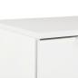 Preview: Sideboard Hochglanz-Weiß 71x35x80 cm Holzwerkstoff