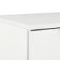 Preview: Sideboard Hochglanz-Weiß 71x35x80 cm Holzwerkstoff