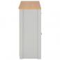 Preview: Sideboard Grau 112x35x81 cm