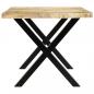 Preview: Esstisch 180×90×76 cm Mango Massivholz