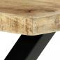 Preview: Esstisch 180×90×76 cm Mango Massivholz