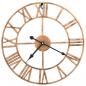 Preview: Wanduhr Metall 40 cm Golden