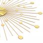 Preview: Wanduhr Metall 70 cm Golden