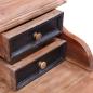 Preview: Schreibtisch mit Schubladen 90x50x101 cm Altholz Massiv