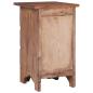 Preview: Nachttisch 30x30x51 cm Altholz Massiv