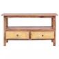 Preview: TV-Schrank 90x40x50 cm Altholz Massiv