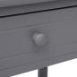 Preview: Nachttische 2 Stk. Grau 40x29x42 cm Paulownia Holz