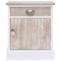 Preview: Nachttische 2 Stk. 38x28x45 cm Paulownia Holz