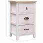 Preview: Beistellschrank 35x25x57 cm Massivholz Paulownia