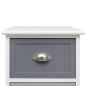 Preview: Beistellschrank 35x30x90 cm Massivholz Paulownia