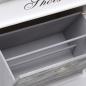 Preview: Schuhschrank Grau 50 x 28 x 58 cm Paulownia Holz