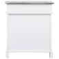 Preview: Schuhschrank Grau 50 x 28 x 58 cm Paulownia Holz