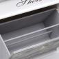 Preview: Schuhschrank Grau 50 x 28 x 58 cm Paulownia Holz
