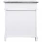 Preview: Schuhschrank Grau 50 x 28 x 58 cm Paulownia Holz