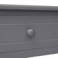 Preview: Konsolentisch Grau 90×30×77 cm Holz