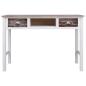Preview: Schreibtisch Braun 110 × 45 × 76 cm Holz