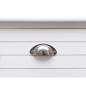 Preview: Schreibtisch Weiß 110×45×76 cm Holz