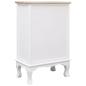 Preview: Schubladenkommode Weiß 50x30x80 cm Holz