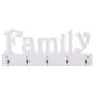 Preview: Wandgarderobe FAMILY 74 x 29,5 cm