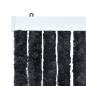 Preview: Insektenschutz-Vorhang Anthrazit 90x220 cm Chenille