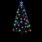 Preview: Weihnachtsbaum mit Beleuchtung und Ständer 120 cm Glasfaser