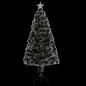 Preview: Weihnachtsbaum mit Beleuchtung und Ständer 120 cm Glasfaser