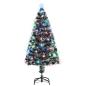 Preview: Weihnachtsbaum mit Beleuchtung und Ständer 120 cm Glasfaser