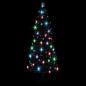 Preview: Weihnachtsbaum mit Beleuchtung und Ständer 240 cm Glasfaser