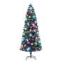 Preview: Weihnachtsbaum mit Beleuchtung und Ständer 240 cm Glasfaser