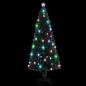 Preview: Weihnachtsbaum mit Beleuchtung und Ständer 210 cm Glasfaser