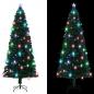 Preview: Weihnachtsbaum mit Beleuchtung und Ständer 240 cm Glasfaser