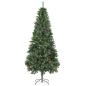 Preview: Künstlicher Weihnachtsbaum mit Kiefernzapfen Grün 210 cm