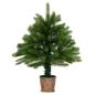 Preview: Künstlicher Weihnachtsbaum Naturgetreue Nadeln 65 cm Grün