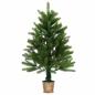 Preview: Künstlicher Weihnachtsbaum Naturgetreue Nadeln 90 cm Grün