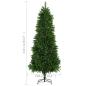 Preview: Künstlicher Weihnachtsbaum Naturgetreue Nadeln 240 cm Grün