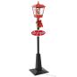 Preview: Weihnachts-Straßenlampe mit Weihnachtsmann 180 cm LED