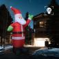Preview: ARDEBO.de - Aufblasbarer Weihnachtsmann LED IP20 600 cm XXL  